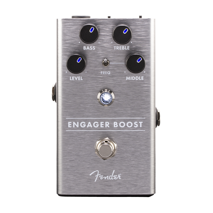 Fender Engager Boost Analog Guitar Effect Stomp Box Pedal