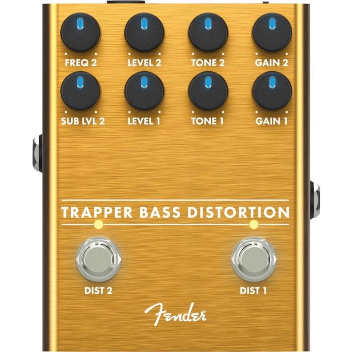 Fender Trapper Bass Distortion Effect Pedal - 023-4564-000