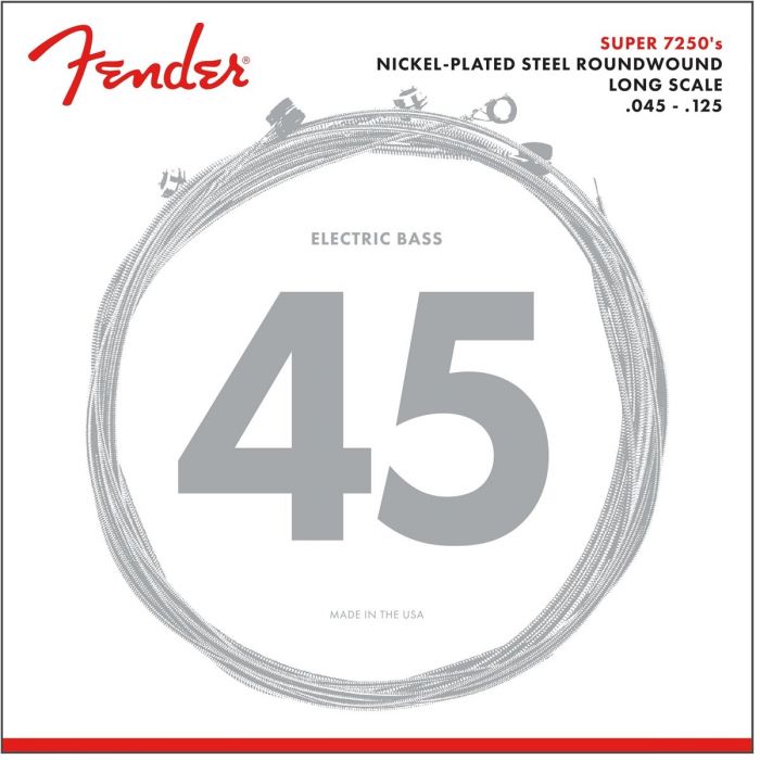Fender 72505M NPS Long Scale 5-String Set for Bass - Medium, 073-7250-456