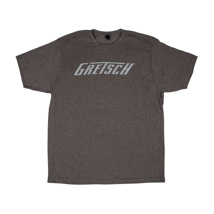 Gretsch Guitars Logo Men's T-Shirt Gift, Heather Gray, S (SMALL)