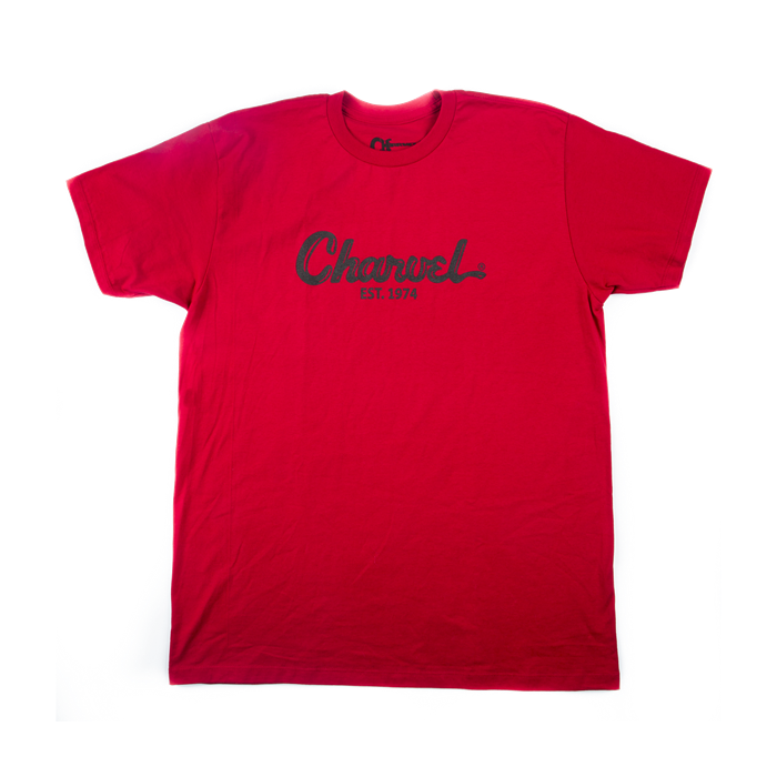 Charvel Guitars Toothpaste Logo Men's T-Shirt Gift, Red, XXL (2XL)