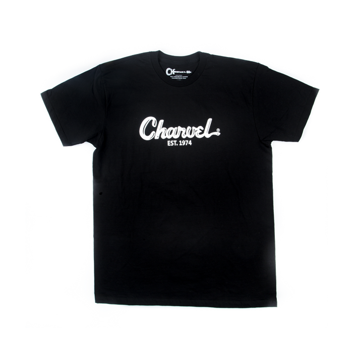 Charvel Guitars Toothpaste Logo Men's T-Shirt Gift, Black, S (SMALL)