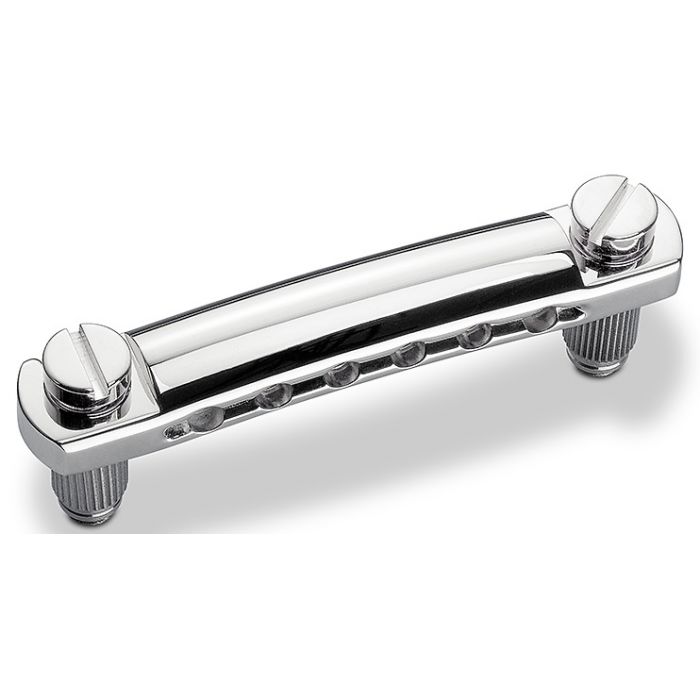 Schaller Germany Stop Tailpiece for STM/GTM Guitar Bridges - CHROME, 12050200