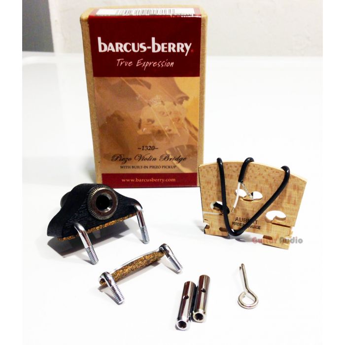 Barcus-Berry 1320 Violin Bridge with Built-in Piezo Pickup and Output Jack