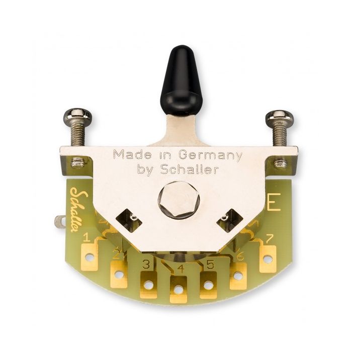 Schaller Germany 5-Way Megaswitch MODEL E for Advanced Pickup Switching