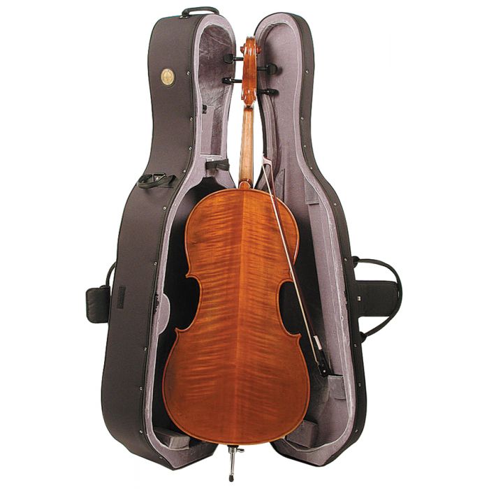 Stentor 1586 4/4 Full Size Conservatoire Cello Outfit with Case and Bow