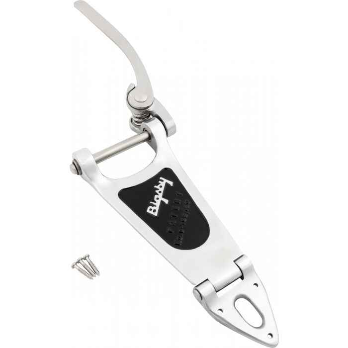 Bigsby B6 Vibrato/Tremolo Tailpiece, Polished Aluminum Chrome