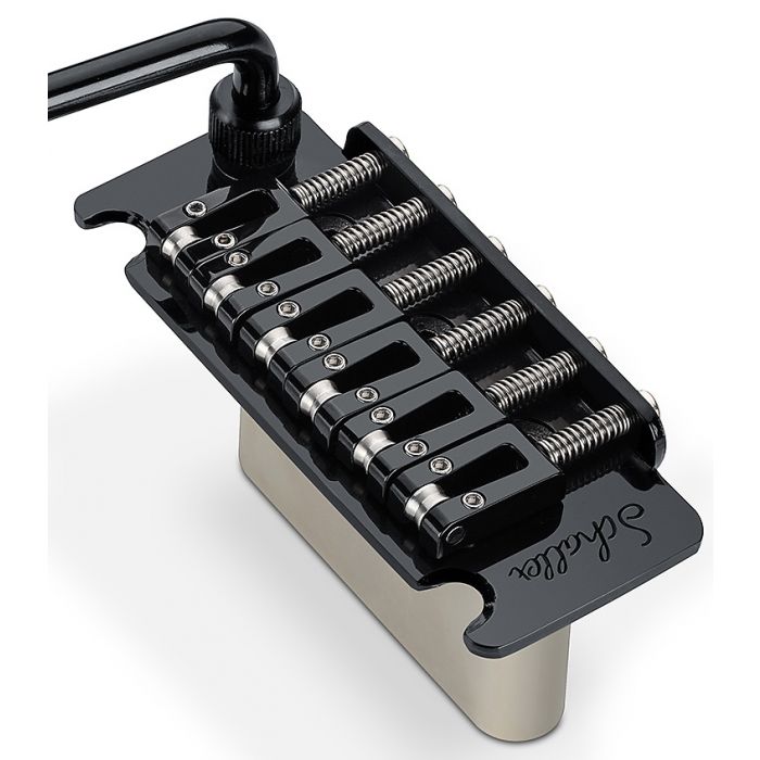 Schaller Germany Vintage Tremolo with Roller Saddles for Fender Strat, BLACK