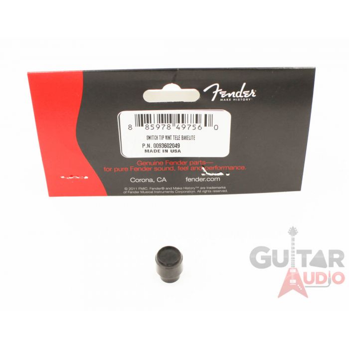 Genuine Fender Black Switch Tip for American Vintage Tele Pickup Switch