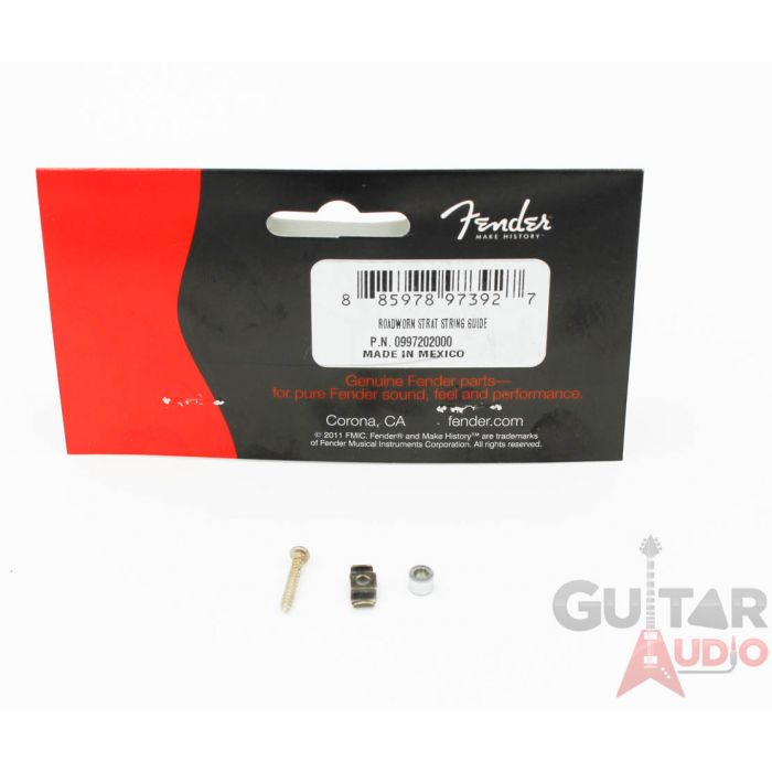 Genuine Fender ROAD WORN Strat/Stratocaster String Guide Retainer - 099-7202-000