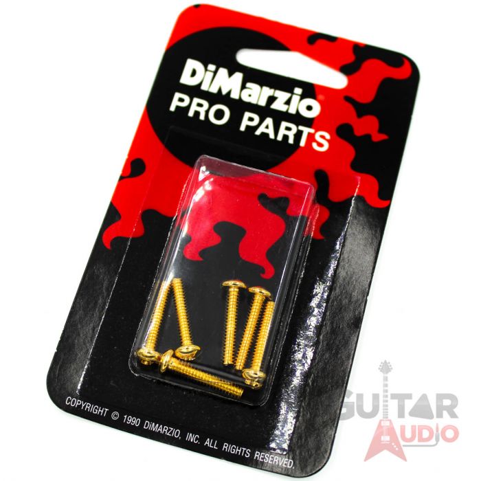DiMarzio GOLD Pickup Height Adjustment Screws for Fender Strat/Tele, Set of 6