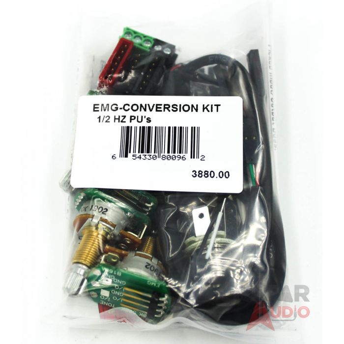 EMG 1 or 2 Pickups HZ Passive Short Shaft Conversion Wiring Kit, 1/2 HZ PU's(3880.00)