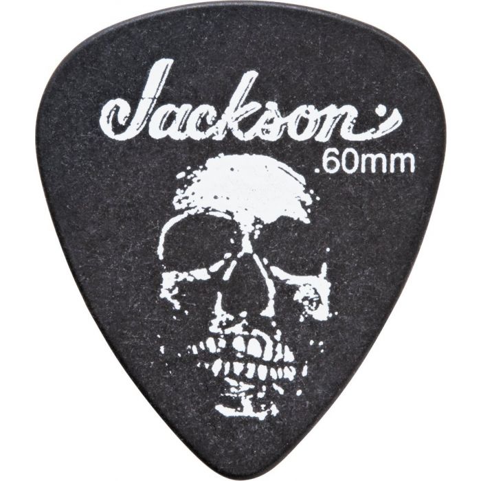 Jackson 451 Skull Delrin .60mm (Medium) Guitar Picks - 12 Picks (Dozen)