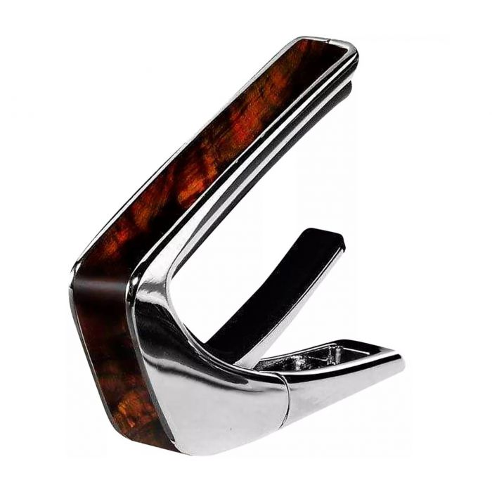 Thalia Shell Collection Guitar Capo - Tennessee Whiskey Wing, Chrome