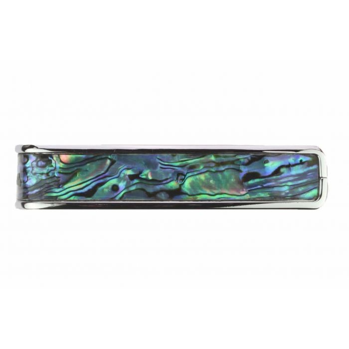 Thalia Shell Collection Guitar Capo - Blue Abalone Inlay, Chrome