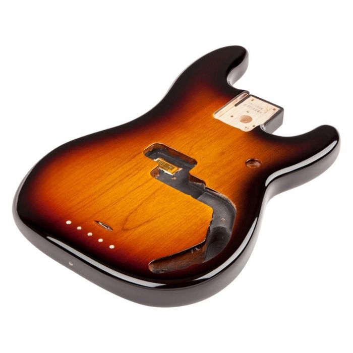 Fender Mexico/Mexican Precision/P-Bass Brown Sunburst Alder Body - 099-8010-732