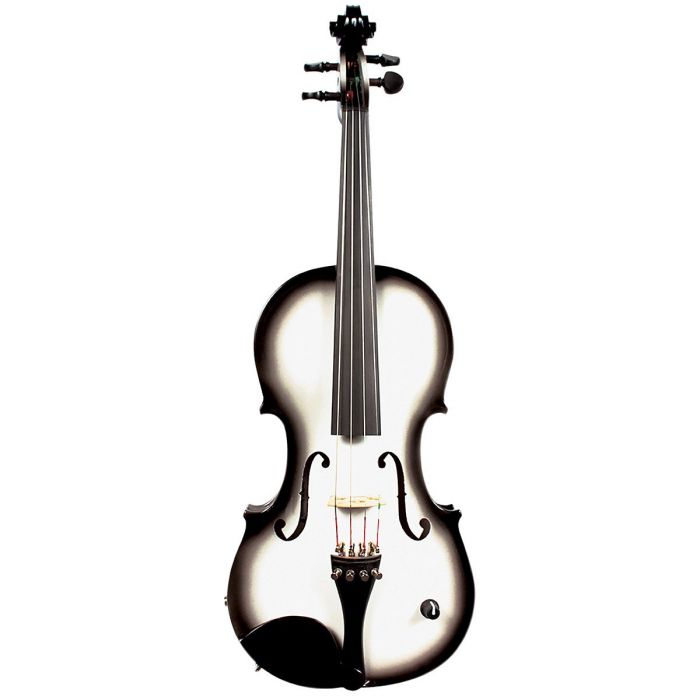 Barcus-Berry Vibrato-AE Acoustic-Electric Violin Outfit - Black & White Tuxedo
