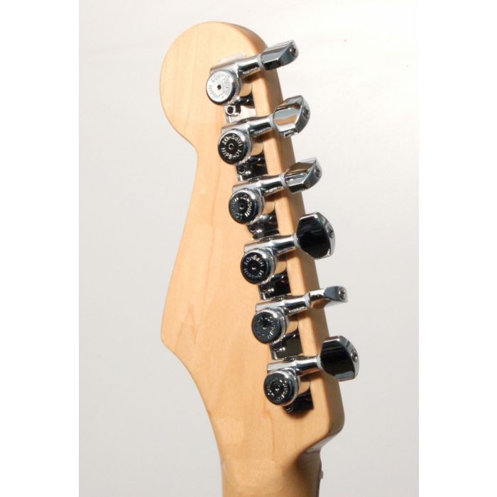 Hipshot CHROME 6-InLine Grip-Lock Non-Staggered Closed Guitar Tuners w/ UMP Kit