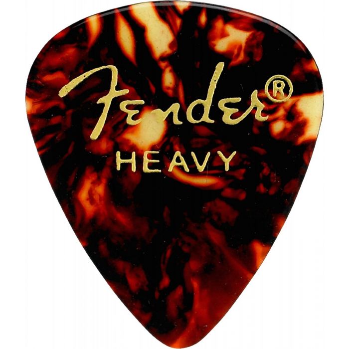 Fender 351 Classic Celluloid Guitar Picks - SHELL - HEAVY - 144-Pack (1 Gross)