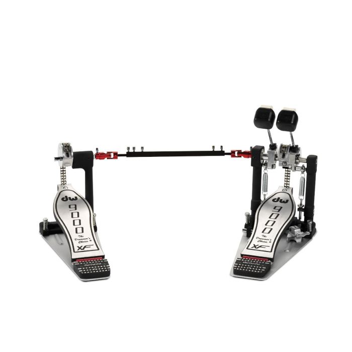 DW Drum Workshop DWCP9002XF Double Bass Drum Kick Pedal with Extended Footboard