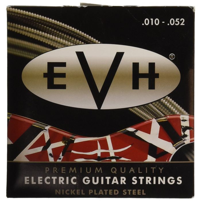 Eddie Van Halen EVH Nickel Plated Electric Guitar Strings Set, Medium, 10-52