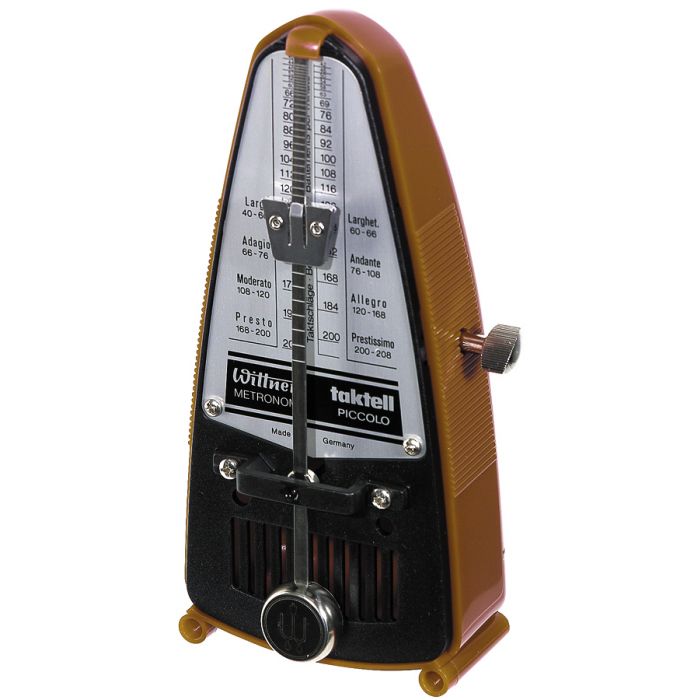 Wittner 835 Taktell Piccolo Pendulum Metronome in Light Brown