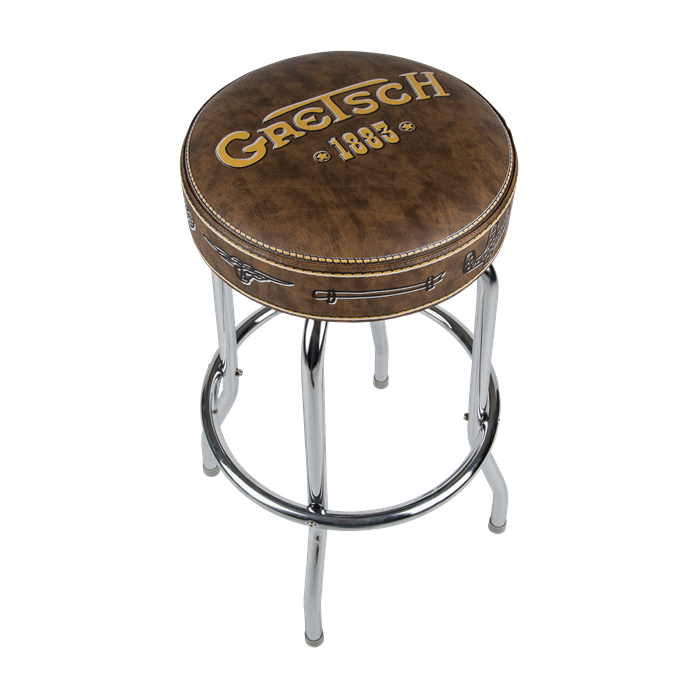 Gretsch Guitars "1883" Logo Barstool/Bar Seat, 30", 912-4756-010