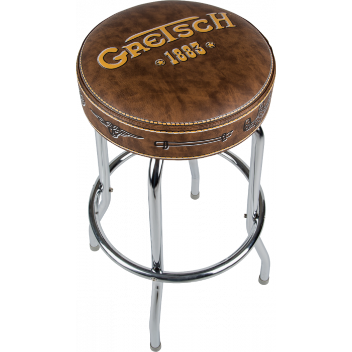 Gretsch Guitars "1883" Logo Barstool/Bar Seat, 30", 922-1883-030