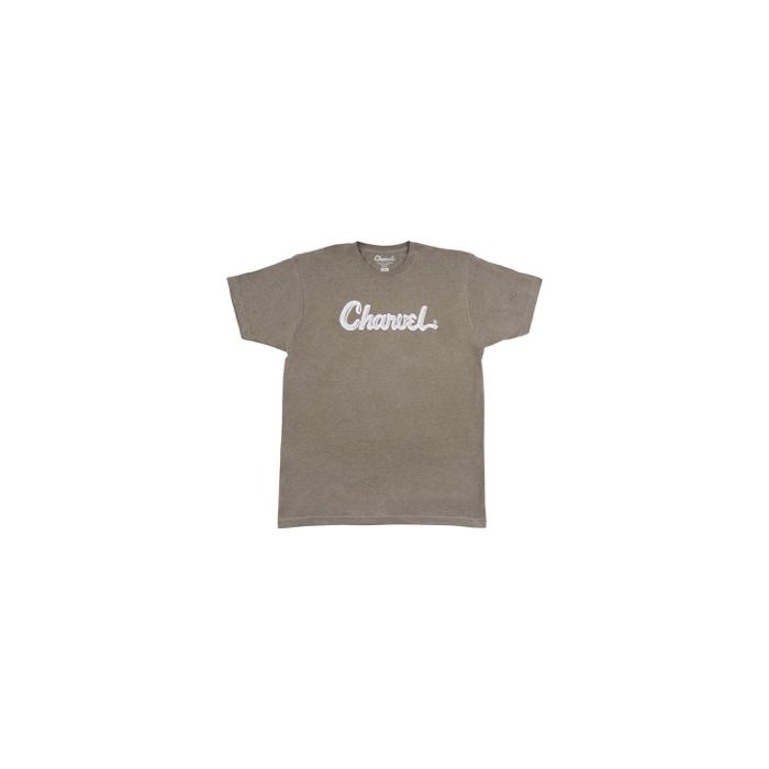 Charvel Guitars Toothpaste Logo T-Shirt, Heather Green, S, Small 992-8724-406