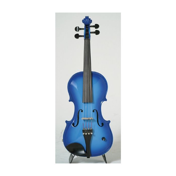 Barcus-Berry Vibrato-AE Acoustic-Electric Violin Outfit with Case - Blue