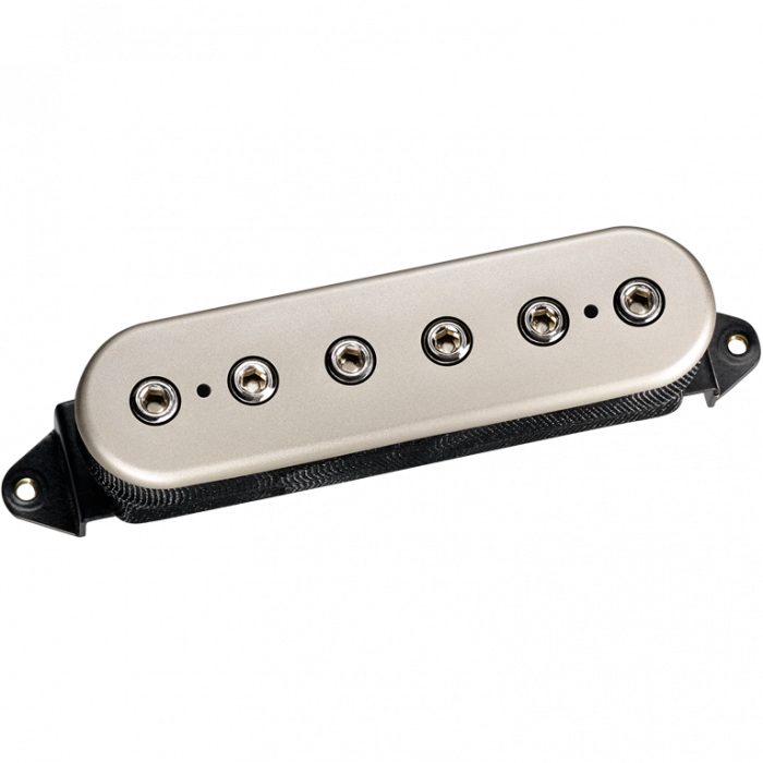 DiMarzio Dark Matter 2 F-Spaced Guitar MIDDLE Pickup, Nickel Satin, DP267F