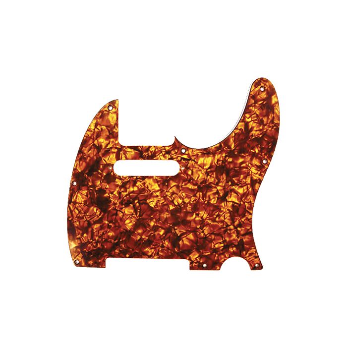 D'Andrea Pro Telecaster/Tele 8-Hole Guitar Pickguard - Orange Pearl, DPP-TL-ORP