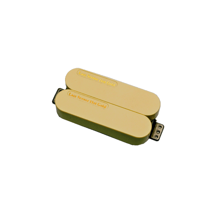 Lace 22061-03 Sensor Hot Gold Dually Bridge Humbucker 26.4k, Cream