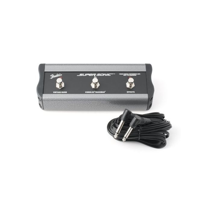 Genuine Fender 3-Button Footswitch For Super Sonic Amp/Amplifier, 006-9285-000
