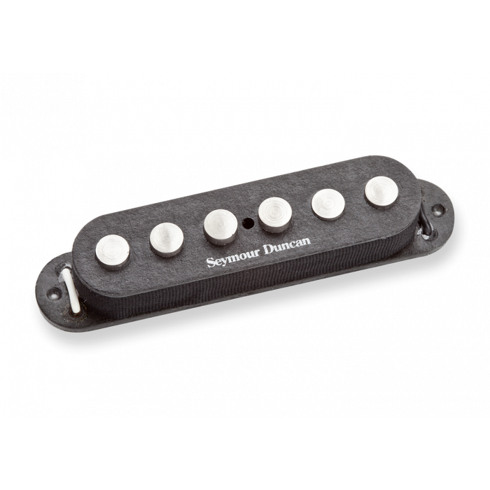 Seymour Duncan SSL-7 Quarter Pounder Staggered for Stratocaster, Black, 11202-09