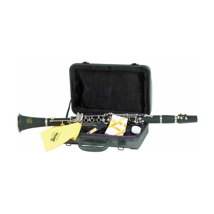 Lauren LCL100 Black Bb Student Clarinet Outfit with Case