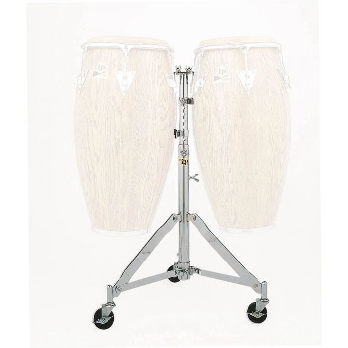 LP Percussion LP290B Collapsible Double Conga Stand 