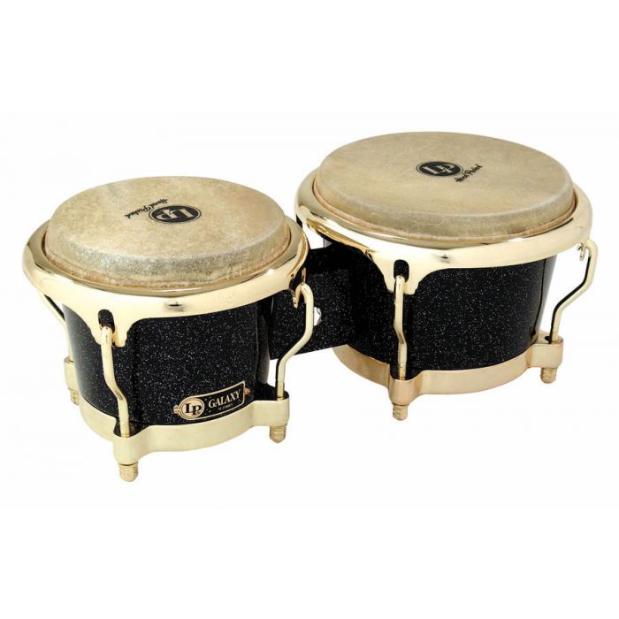 Latin Percussion Galaxy Fiberglass Bongos w/Gold-Tone Hardware