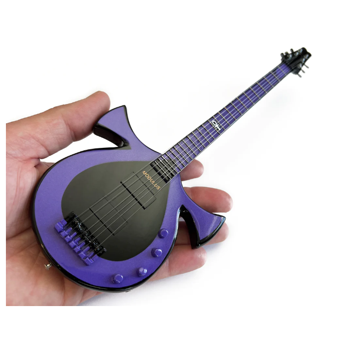 AXE HEAVEN Oteil Burbridge Signature Ankh 6 String Bass Miniature Guitar Gift
