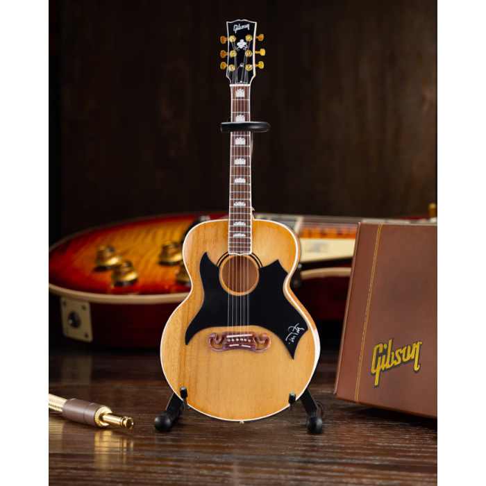 AXE HEAVEN Tom Petty Gibson SJ-200 Wildflower Antique Miniature Guitar Gift