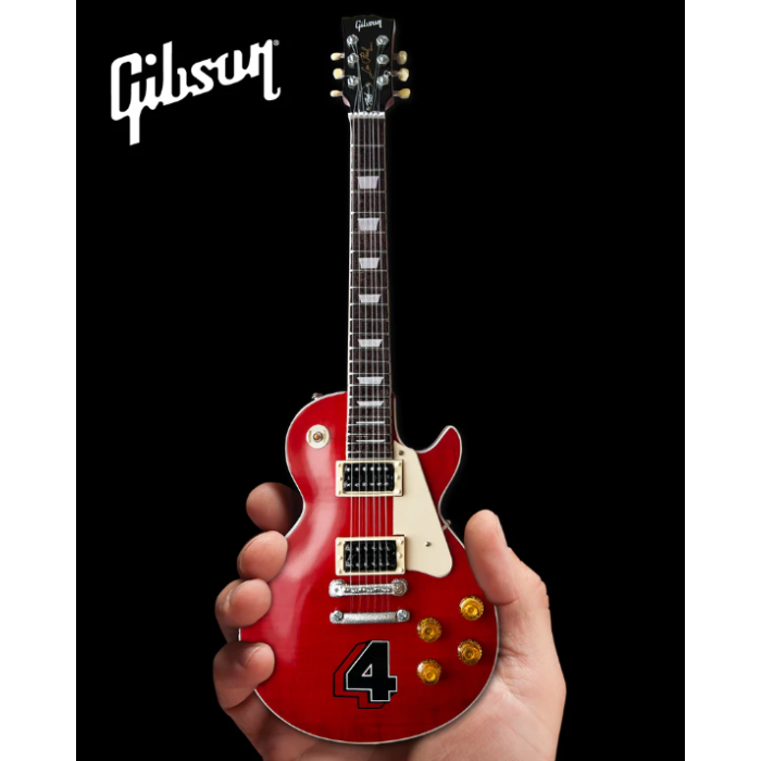 AXE HEAVEN Slash Gibson Translucent Cherry Limited 4 Album Miniature Guitar Gift