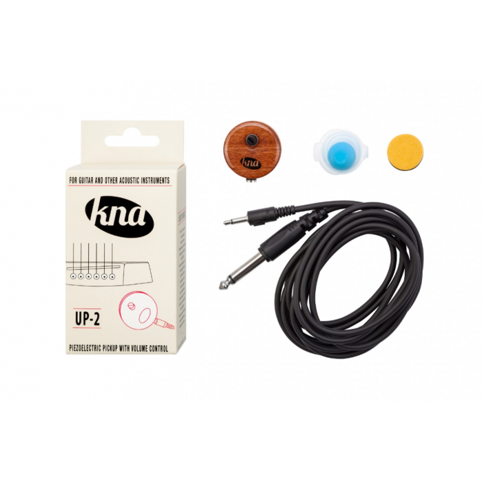 KNA Pickups UP-2 Universal Stick-on Piezo Acoustic Pickup w/ Volume Control