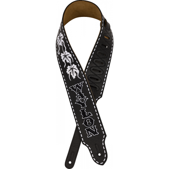 Genuine Fender Waylon Jennings Signature Guitar Strap, Black
