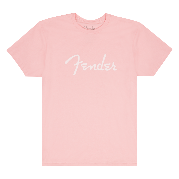  Fender® Spaghetti Logo T-Shirt, Shell Pink, S, Small