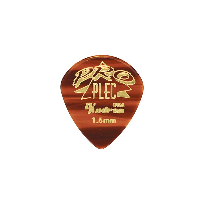 D'Andrea Pro Plec 651 Shape 1.5mm Guitar Picks- 12 Pack