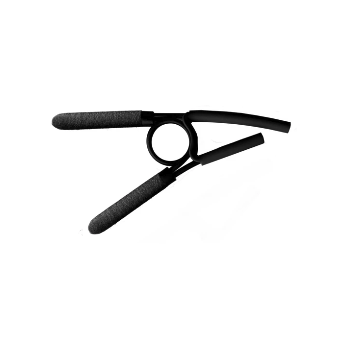 PAIGE Spring Capo for 6 & 12 String Guitar - Black, PSC-R
