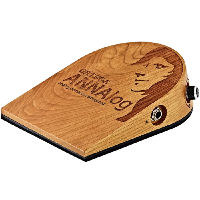 Ortega Guitars ANNALOG Stomp Box w/ Built-in Sound Optimized Piezo Tech