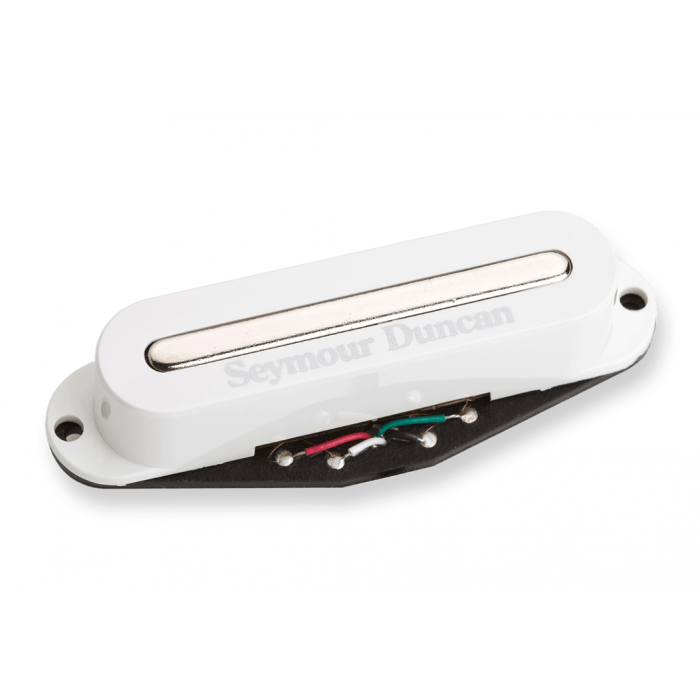 Seymour Duncan STK-S2b Hot Stack for Strat Pickup, White Cover, 11203-03-Wc