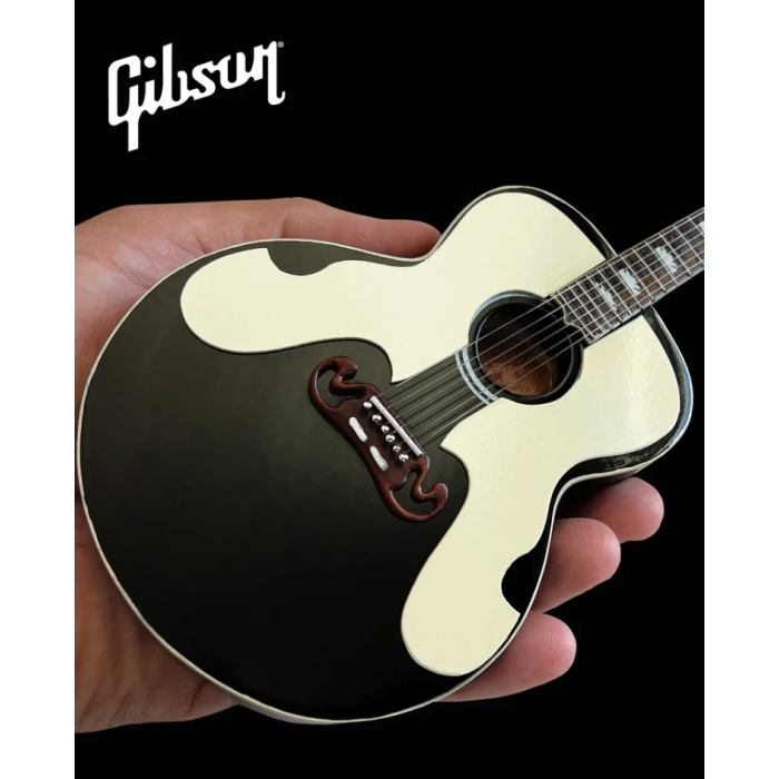 AXE HEAVEN The Everly Brothers Gibson SJ-200 Signature Ebony Miniature Guitar