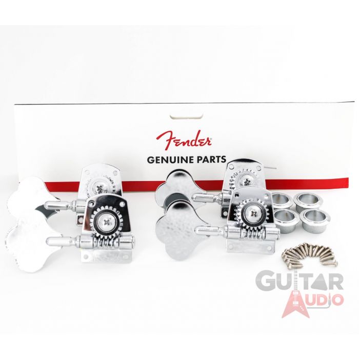 Genuine Fender MIM/Mexican Standard & Highway 1 Bass Tuning Machines Keys Tuners